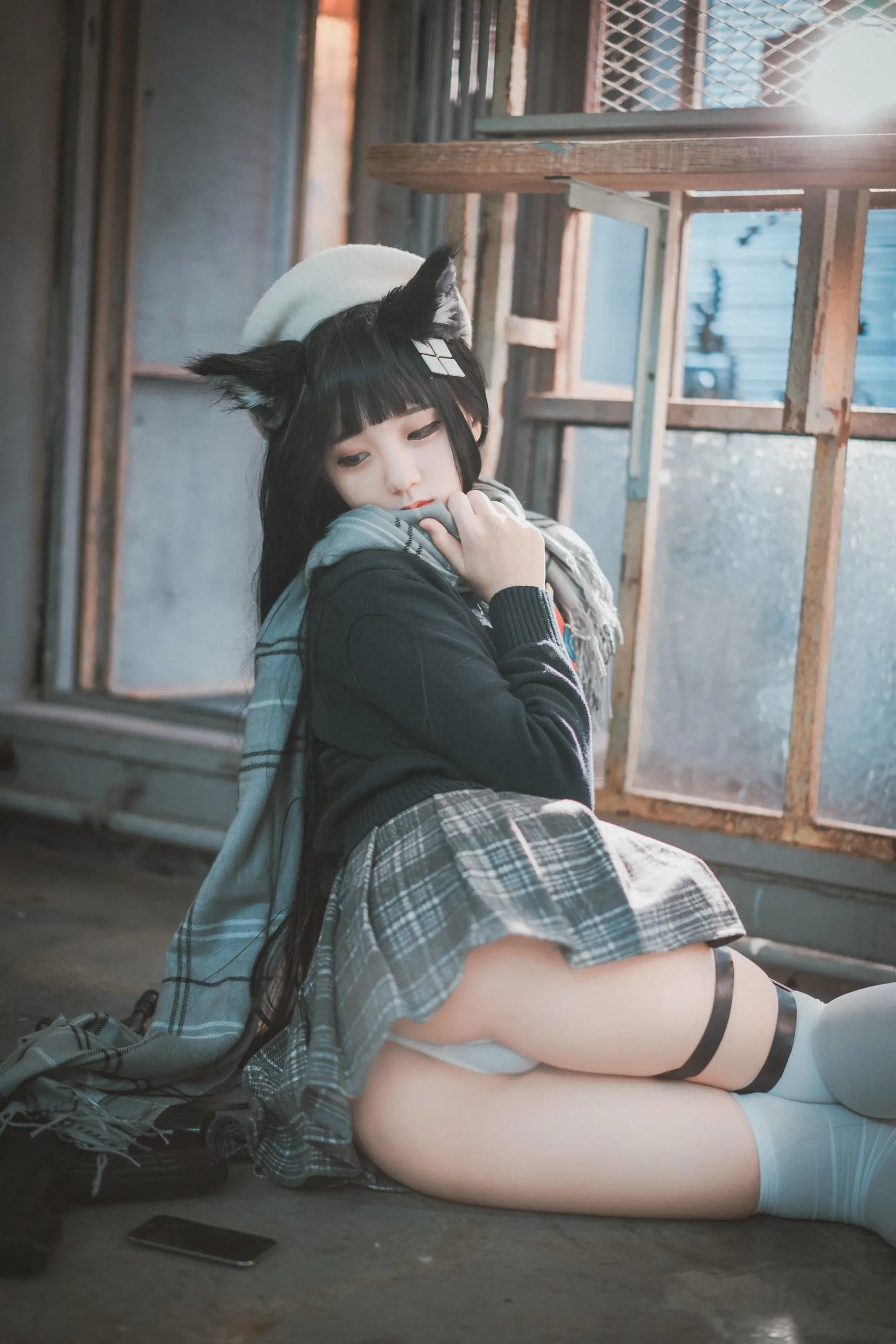 Jenny 정제니 – NO.19 [DJAWA] Type95 Pure White Graduation Girls Frontline [33P]插图2